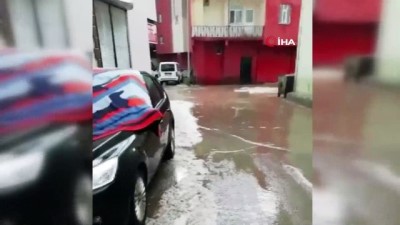 sel baskinlari -  Diyadin’de etkili olan dolu yağışı tarım arazilerinde zarara neden oldu  Videosu