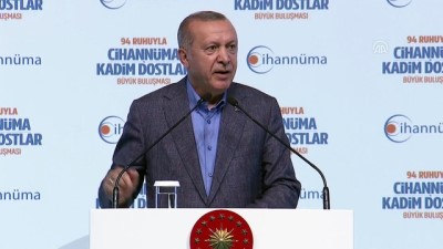 Erdoğan: 'Değerli kardeşlerim, kişinin kişiye kırgınlığı olabilir ama davaya kırgınlık asla olamaz' - İSTANBUL
