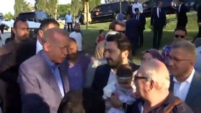 Erdoğan, Nakkaştepe Millet Bahçesi'ni gezdi - İSTANBUL