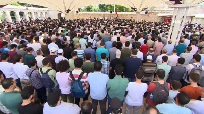 devlet baskani -  Fatih Camii'nde Mursi için gıyabi cenaze namazı havadan görüntülendi Videosu