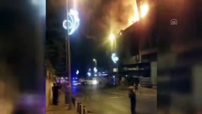 cati kati - İstanbul'da iş yeri yangını  Videosu