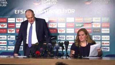 Fenerbahçe Beko-Anadolu Efes maçının ardından - Obradovic - İSTANBUL