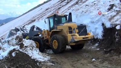 is makinesi -  Haziran ayında Bitlis'te karla mücadele çalışması  Videosu