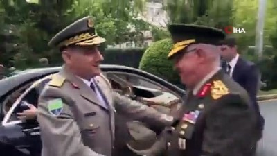 askeri toren -  Arnavutluk Genelkurmay Başkanı'ndan Orgeneral Güler'e ziyaret Videosu