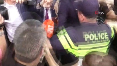 milletvekili -  - Rus heyetine Gürcistan'da protesto Videosu