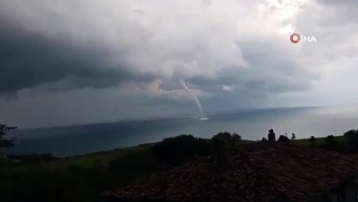  Şile'de hortum kamerada