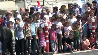 konteyner kent - TJK'den Suriyeli çocuklar için 'pony' etkinliği - GAZİANTEP Videosu