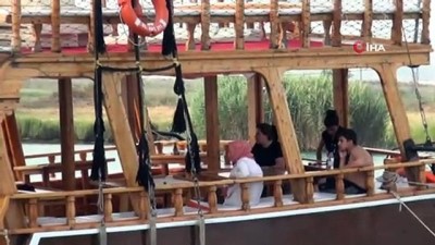 yuzme -  Tur bitmeden son kez girdiği ırmaktan çıkamadı Videosu