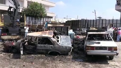 hurda otomobil - Adana'da iki hurda otomobil yandı - ADANA  Videosu