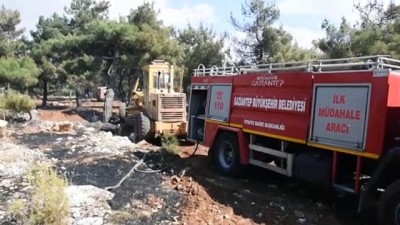 televizyon - Gaziantep'te orman yangını Videosu