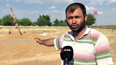 tir soforu -  30 ton buğday yüklü tırla kayıplara karıştı  Videosu