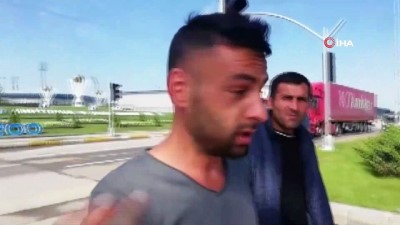 servis otobusu -  İşçi servisi kavşakta devrildi: 4 yaralı  Videosu