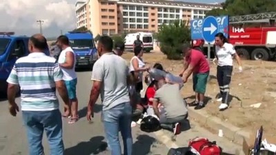 ticari arac -  Manavgat'ta trafik kazası: 1’i çocuk, 7 yaralı  Videosu