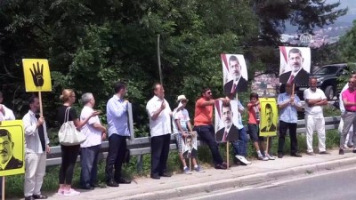 yazili aciklama - 'Muhammed Mursi' için gösteri - SARAYBOSNA Videosu