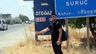 universite ogrencisi - Otostopla 3 yılda 36 il gezdi - ŞANLIURFA  Videosu