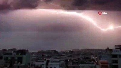 gokyuzu -  Şimşeklerin dansı geceyi böyle aydınlattı  Videosu