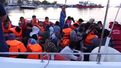 nani - 41 düzensiz göçmen yakalandı - ÇANAKKALE  Videosu