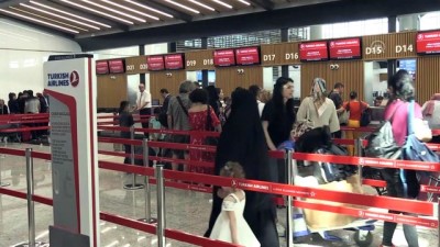 vatandaslik - Havalimanında seçim yoğunluğu - İSTANBUL  Videosu