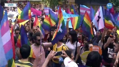 basin aciklamasi - İzmir’de Onur Yürüyüşü Yasağına Protesto  Videosu