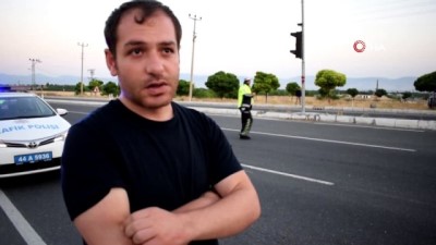 yolcu otobusu -  Malatya'da Korkutan kaza ucuz atlatıldı  Videosu