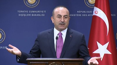  Dışişleri Bakanı Mevlüt Çavuşoğlu: 'Hangi yaptırım kararı gelirse gelsin biz S400'ü aldık'