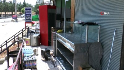 patlama sesi -  Elektrik kablolarının ateş almasıyla meydana gelen patlama güvenlik kamerasında  Videosu