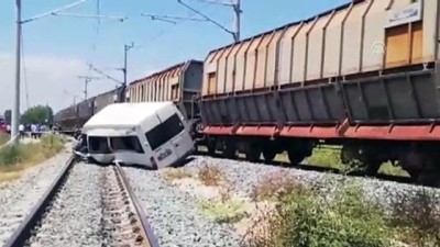tren kazasi - Mersin'de tren kazası (2)  Videosu