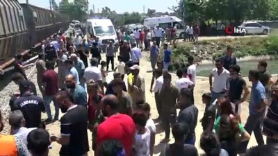 hemzemin gecit -  Mersin'deki tren kazasında yaralananların 2'sinin durumu ağır  Videosu