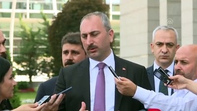 Adalet Bakanı Gül: 'Yakın zamanda birinci yargı paketi gündeme gelecektir' - ANKARA