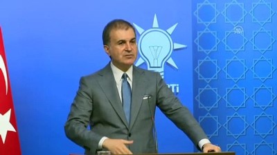 AK Parti Sözcüsü Çelik: '(BM'nin gazeteci Kaşıkçı raporu) Türkiye olarak biz raporun objektif bir şekilde hazırlandığını görüyoruz' - ANKARA