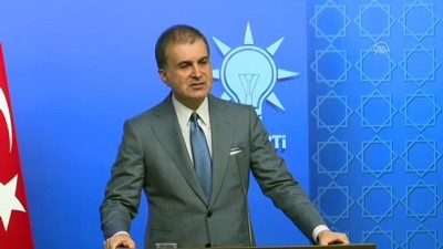 AK Parti Sözcüsü Çelik: 'Yunanistan Başbakanını uyarıyoruz. 'Türkiye sondaja başladığı andan itibaren ağır bedeller öder.' gibisinden altı boş ifadeler kullanmaktan vazgeçmelidir' - ANKARA