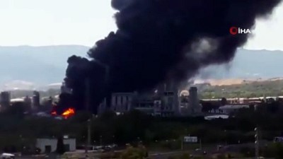 kimya -  - Cebelitarık’ta rafineri patladı, zehirli duman tehlikesi korkuttu Videosu