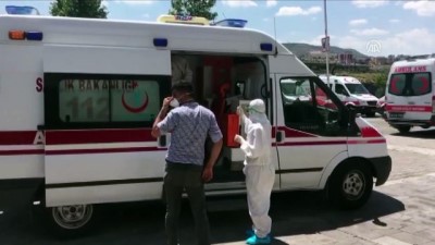 acil servis - Nevşehir Adliyesi'nde şüpheli toz tedbiri - NEVŞEHİR  Videosu