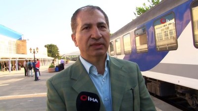 yolcu treni -  Tahran-Van treni 8 yıl sonra ilk seferini gerçekleştirdi  Videosu