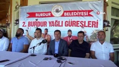 milli guresci - Burdur Belediyesi 2. Yağlı Güreşleri 17 Ağustos’da yapılacak Videosu