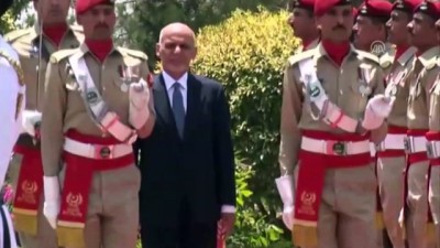 islamabad - Afganistan Cumhurbaşkanı Gani Pakistan'da - İSLAMABAD  Videosu