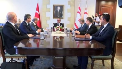  - Cumhurbaşkanı Akıncı’nın Tatar Ve Özersay İle Maraş Krizi Sonrası İlk Görüşmesi 