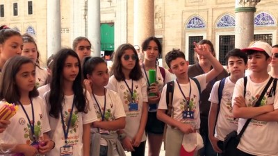 minyatur - 'Özel yetenekli öğrenciler' Selimiye'nin kubbesinin sırrını inceledi - EDİRNE  Videosu