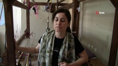 ipek dokuma -  Samandağ ipeği ellerinde hayat buluyor  Videosu