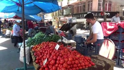pazarci esnafi -  Sebze fiyatları düştü vatandaşın yüzü güldü  Videosu