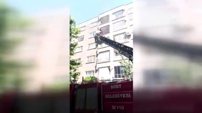 universite ogrencisi - Siirt'te ev yangını  Videosu