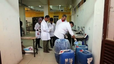 universite sinavi - Yaz tatillerinde okullar için boya üretiyorlar - HATAY  Videosu