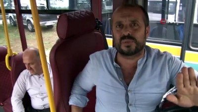 makam araci -  Belediye Başkanı makamına minibüsle gidip geliyor  Videosu