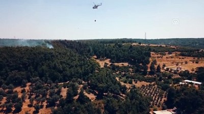 ormanli - Buca'da orman yangını - İZMİR Videosu