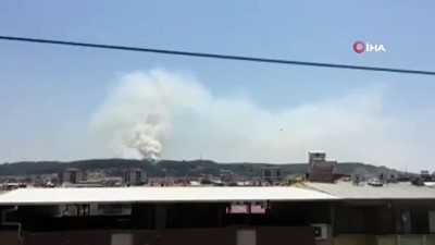 yukselen -  Buca'da orman yangını  Videosu