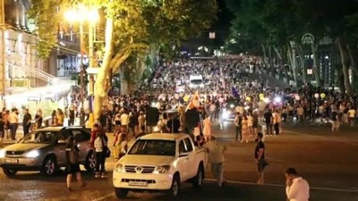 milletvekili - Gürcistan'ın başkenti Tiflis'teki protestolar  Videosu