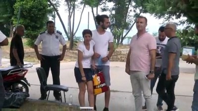 genc kiz - Kapkaç girişimini vatandaşlar önledi - ANTALYA Videosu