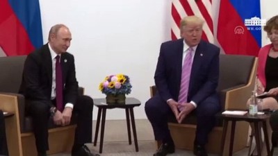 muzakere - Putin ve Trump G20'de görüştü - OSAKA  Videosu
