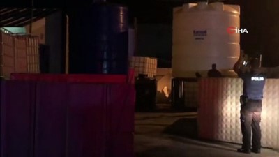  Tekirdağ’da 20 tonluk formik asit tankı patladı 