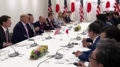  - Trump Ve Abe G20'de Bir Araya Geldi
- İkili Ticaret Masada 